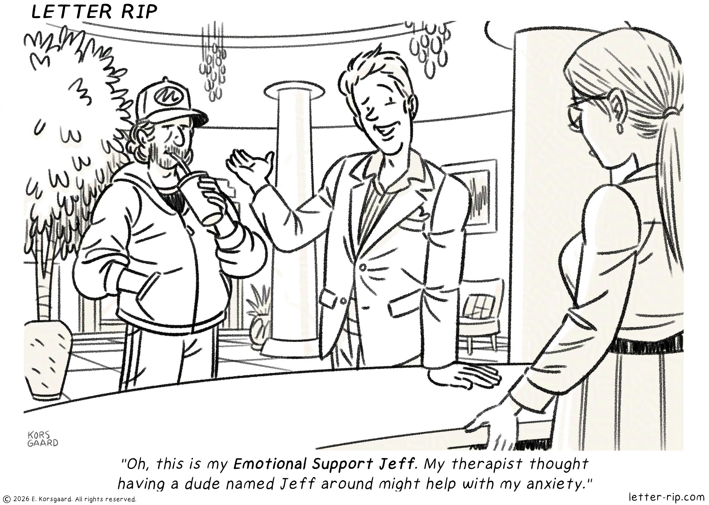 Emotional Support Jeff
